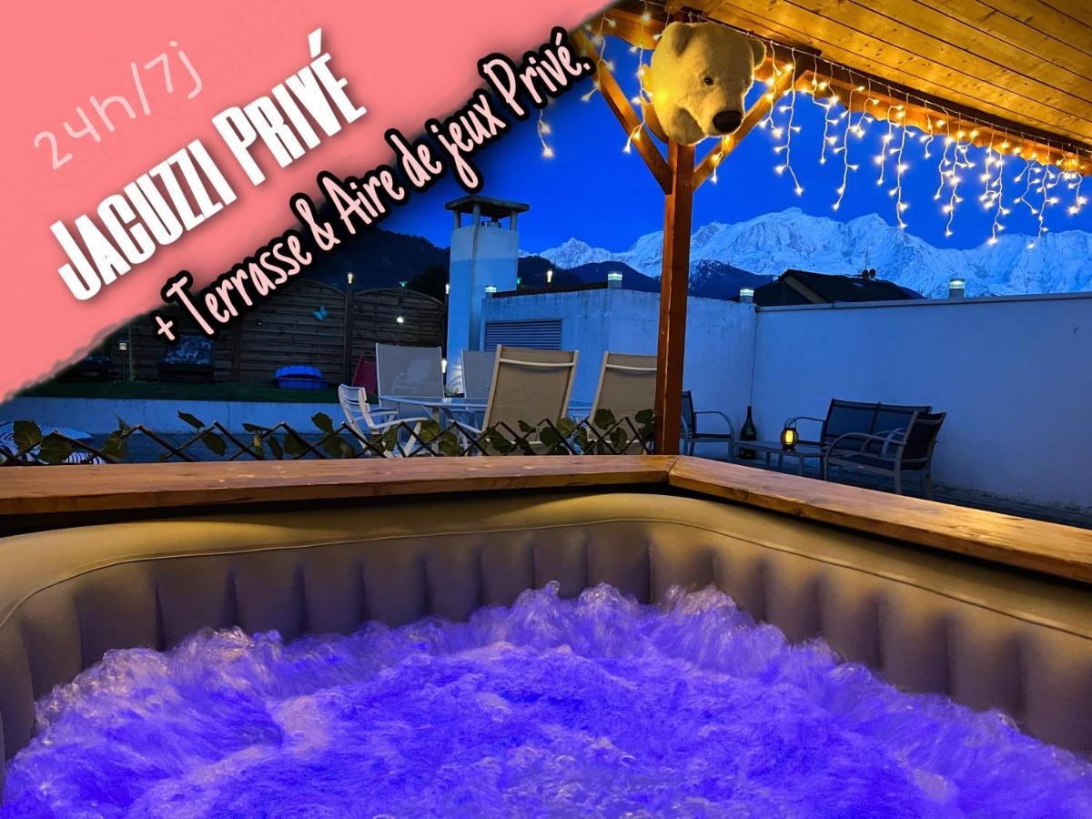 Rooftop 1 - Jacuzzi Prive Au Pied Du Monte-Blanco Sallanches Exterior foto